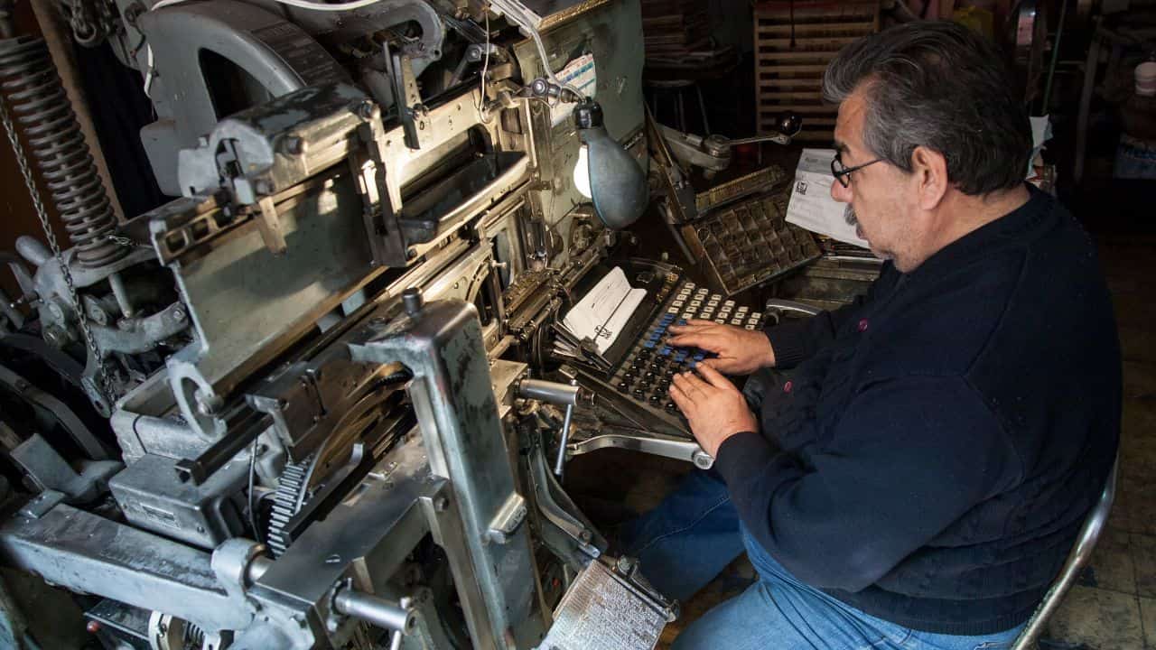 These Once-Successful Careers No Longer Exist 93 Linotype Operator ss - These Once-Successful Careers No Longer Exist