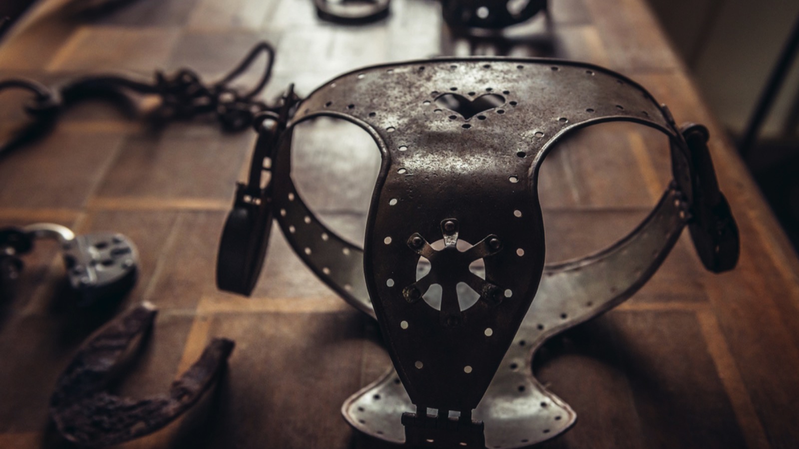 Debunked: The Biggest Myths About the Middle Ages 198 Old iron Chastity belt from Middle Ages