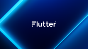 Flutter logo.