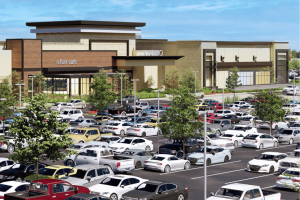North Fork Mono Casino & Resort rendering in Madera County, California, showing the proposed tribal casino, parking lot, and resort development amid ongoing legal challenges.