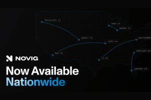 Novig sports prediction market now available nationwide following CFTC approval, with sports trading markets shown across the United States.