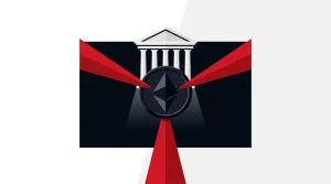 Abstract illustration of prediction markets caught between legal, congressional and commodities regulatory scrutiny